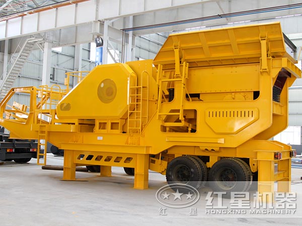 車載移動(dòng)碎石機(jī)