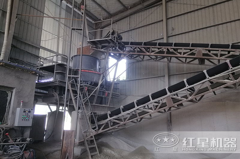 混凝土機(jī)制砂加工客戶現(xiàn)場實(shí)拍