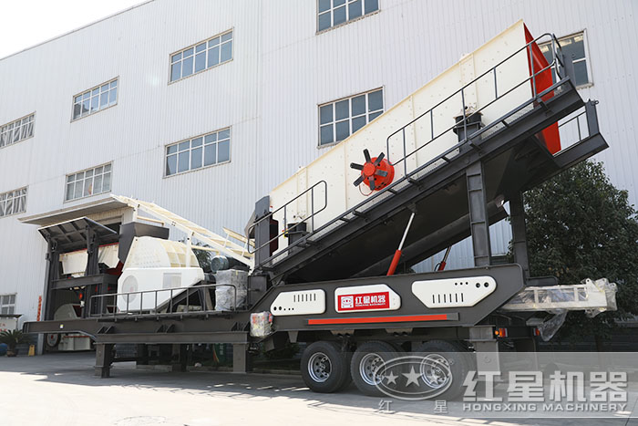大型車載移動(dòng)式粉石機(jī)